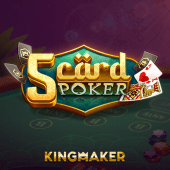5 Card Poker on fff777